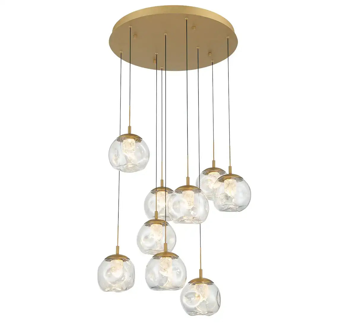 LIB & CO, CAMERINO LED CHANDELIER, CHANDELIER LIGHT