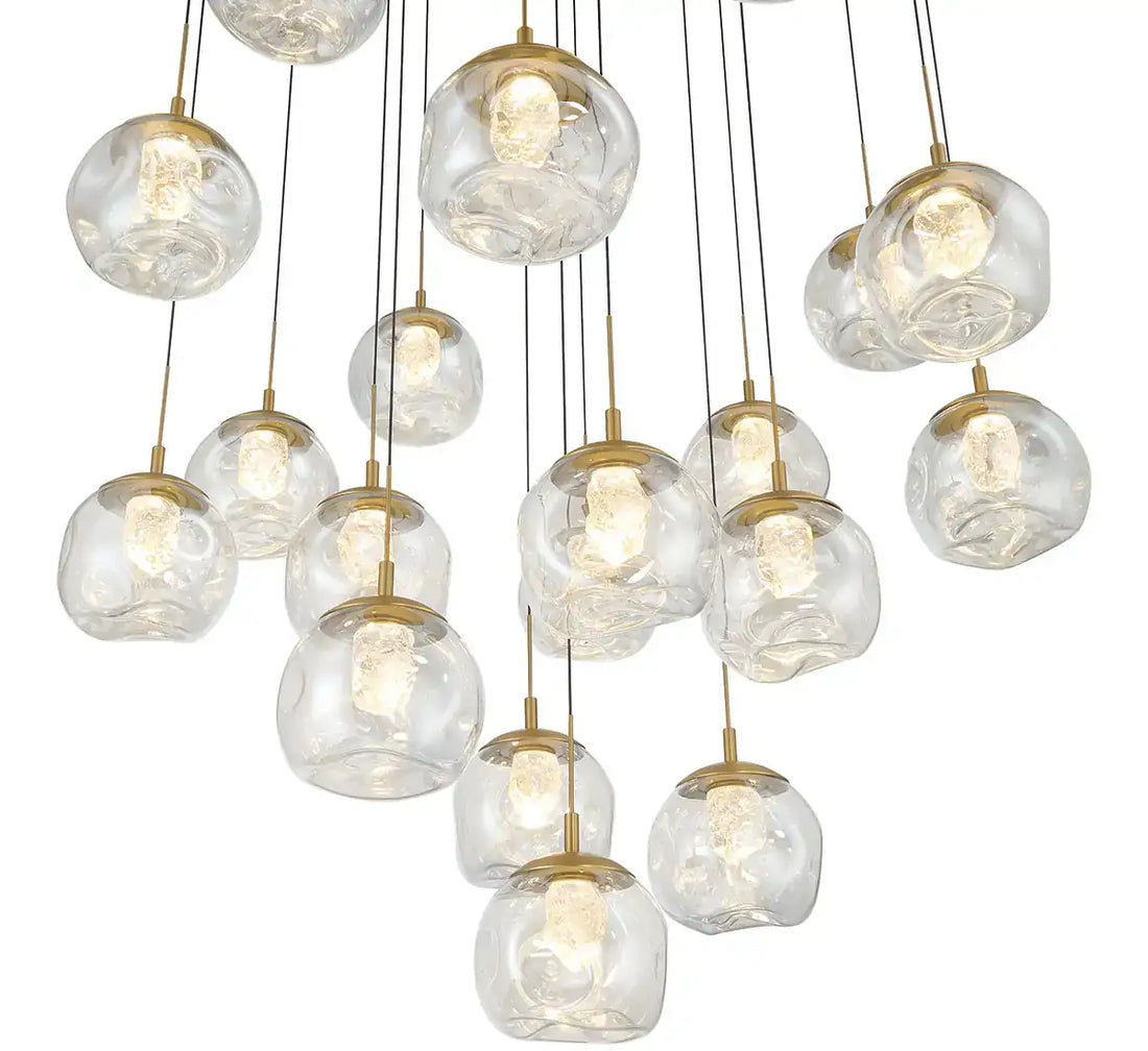 LIB & CO, CAMERINO LED CHANDELIER, CHANDELIER LIGHT