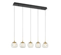 LIB & CO, CAMERINO LINEAR LED CHANDELIER, CHANDELIER LIGHT