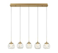 LIB & CO, CAMERINO LINEAR LED CHANDELIER, CHANDELIER LIGHT