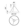 MATTEO MODERN, O'HARA CHANDELIER, CHANDELIER LIGHT