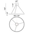 MATTEO MODERN, O'HARA CHANDELIER, CHANDELIER LIGHT