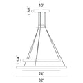MATTEO MODERN, O'HARA CHANDELIER, CHANDELIER LIGHT