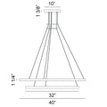 MATTEO MODERN, O'HARA CHANDELIER, CHANDELIER LIGHT