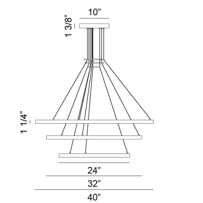 MATTEO MODERN, O'HARA CHANDELIER, CHANDELIER LIGHT