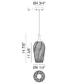 MATTEO, EESHA PENDANT, PENDANT LIGHT