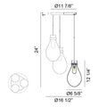 MATTEO, SERANNA PENDANT, PENDANT LIGHT