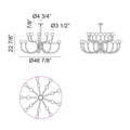 MATTEO, JOELLE PENDANT, PENDANT LIGHT