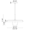 MATTEO, CRESTON PENDANT, PENDANT LIGHT