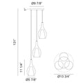 MATTEO, JERICHO PENDANT, PENDANT LIGHT