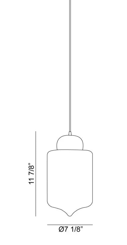 MATTEO, IRRESISTIBLE ORGANIC CHARM PENDANT, PENDANT LIGHT