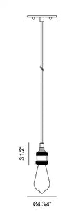 MATTEO, BULSTRODE'S WORKSHOP PENDANT, PENDANT LIGHT