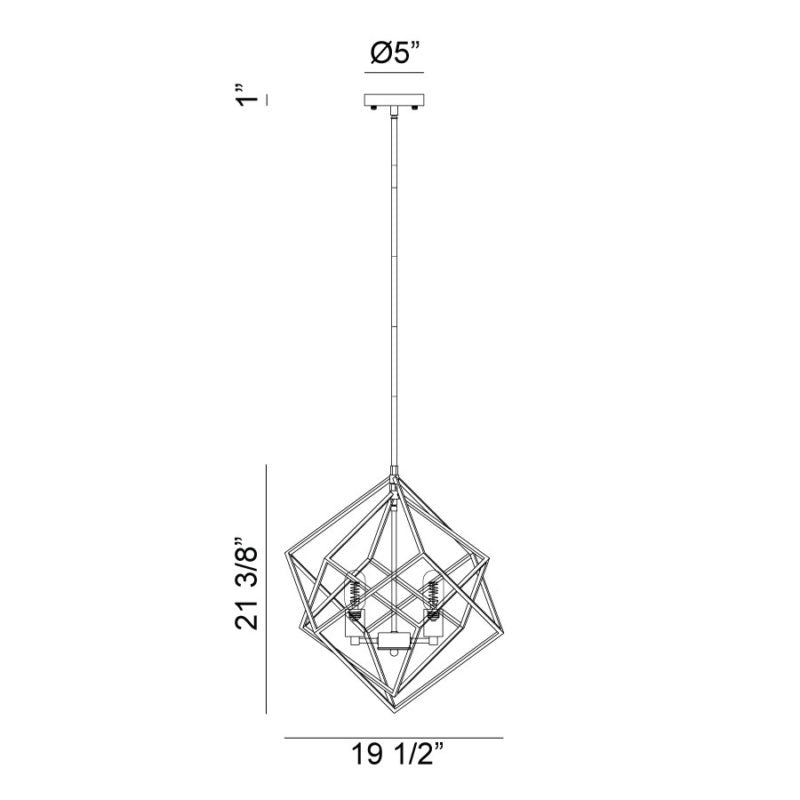 MATTEO, GEOMETRY SERIES PENDANT, PENDANT LIGHT
