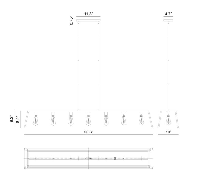 MATTEO, CANDOR CHANDELIER, CHANDELIER LIGHT