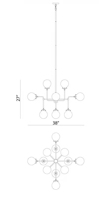 MATTEO, PARTICLES PENDANT, PENDANT LIGHT