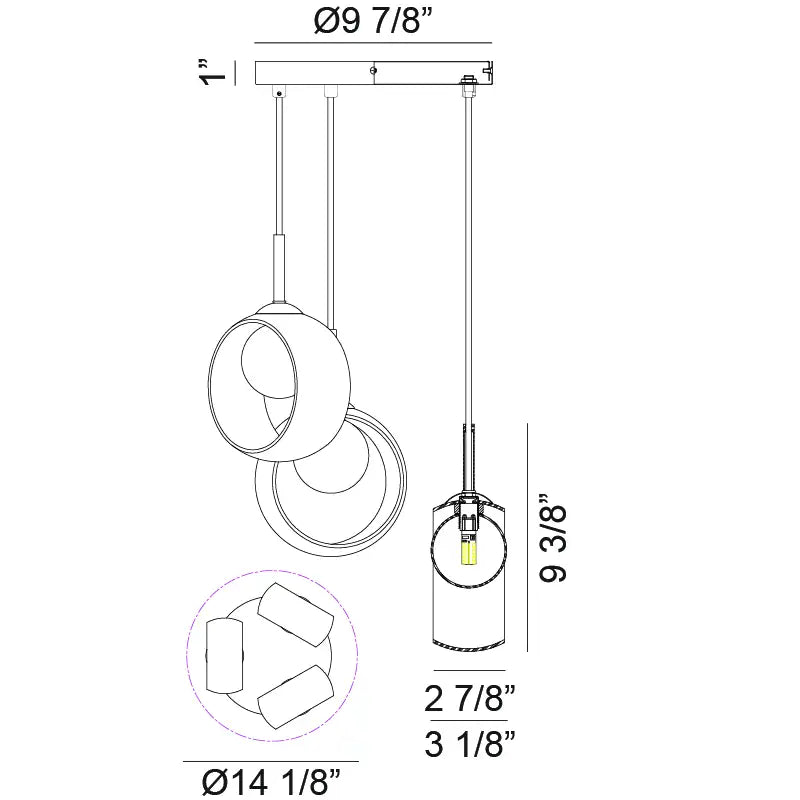MATTEO, DELCIA PENDANT, PENDANT LIGHT