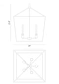 MATTEO, SCATOLA CHANDELIER, CHANDELIER LIGHT