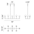 MATTEO, CANDLESTIX CHANDELIER, CHANDELIER LIGHT