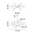 MATTEO, AVERLEY CHANDELIER, CHANDELIER LIGHT