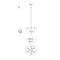 MATTEO, MARU CHANDELIER, CHANDELIER LIGHT
