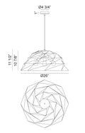 MATTEO, RIKU PENDANT, PENDANT LIGHT