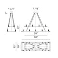 MATTEO, CASCADIAN CHANDELIER, CHANDELIER LIGHT