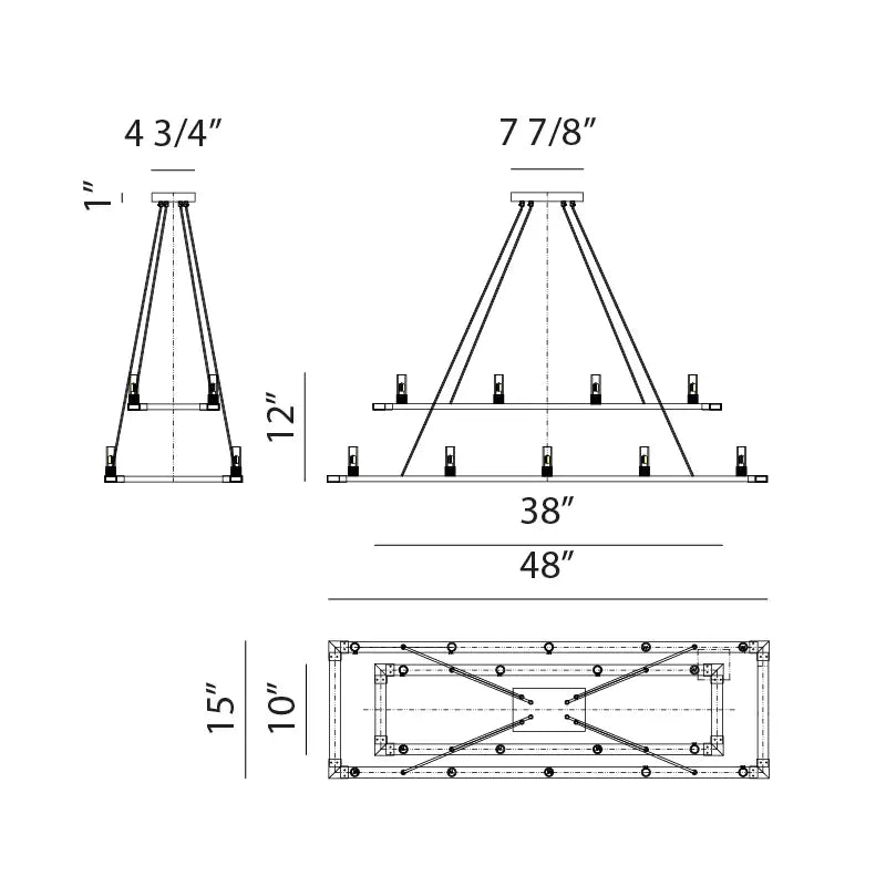 MATTEO, CASCADIAN CHANDELIER, CHANDELIER LIGHT