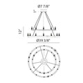 MATTEO, CASCADIAN CHANDELIER, CHANDELIER LIGHT