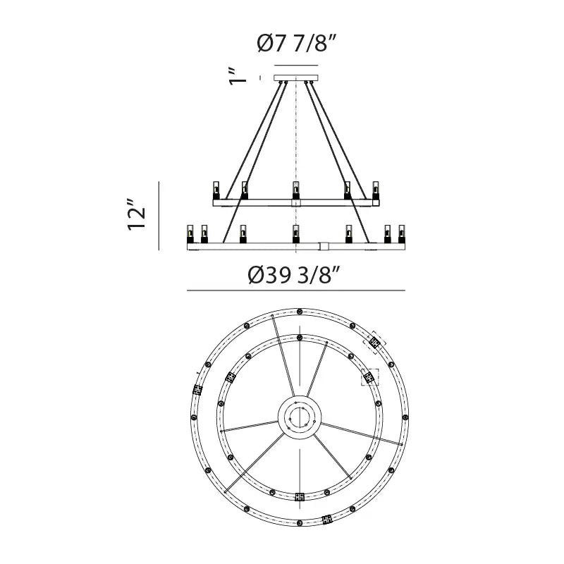 MATTEO, CASCADIAN CHANDELIER, CHANDELIER LIGHT
