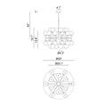 MATTEO, STELLAR CHANDELIER, CHANDELIER LIGHT
