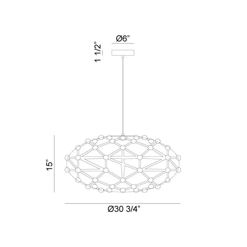 MATTEO, CORAL CHANDELIER, CHANDELIER LIGHT
