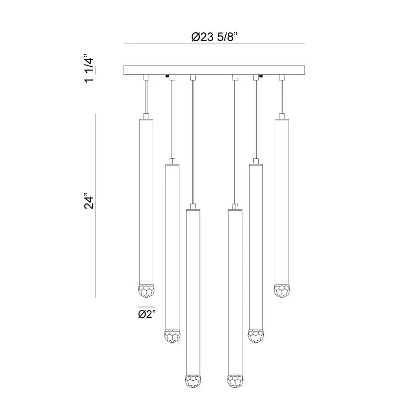 MATTEO, REIGN PENDANT, PENDANT LIGHT