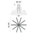 MATTEO MODERN, PRESLEY CHANDELIER, CHANDELIER LIGHT