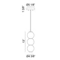 MATTEO, DANGO PENDANT, PENDANT LIGHT