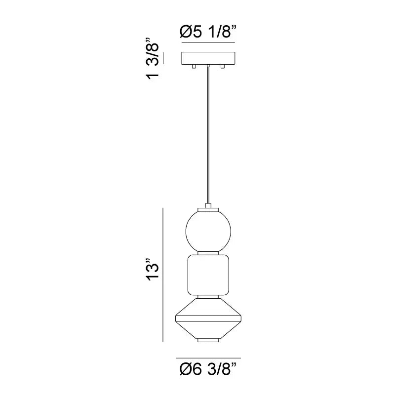 MATTEO, DANGO PENDANT, PENDANT LIGHT