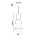 MATTEO, DANGO PENDANT, PENDANT LIGHT