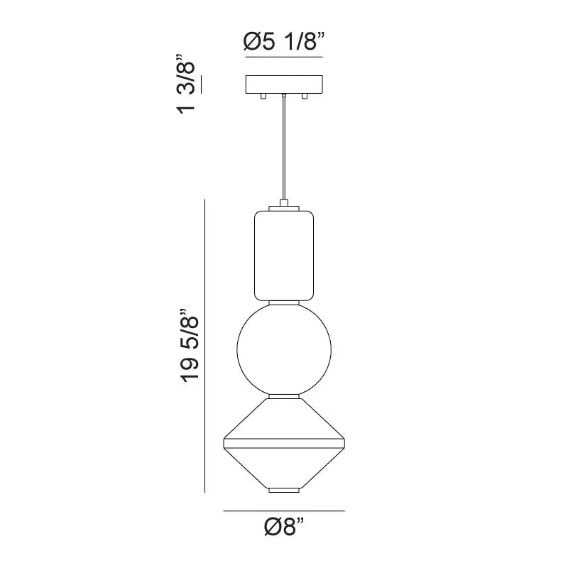 MATTEO, DANGO PENDANT, PENDANT LIGHT