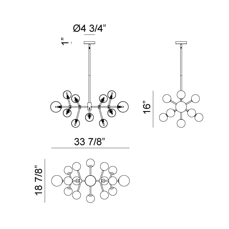 MATTEO, NOVU CHANDELIER, CHANDELIER LIGHT