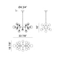 MATTEO, NOVU CHANDELIER, CHANDELIER LIGHT