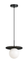 MATTEO, MODERN RUFF PENDANT, PENDANT LIGHT