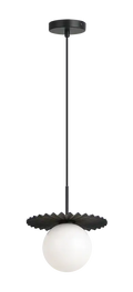 MATTEO, MODERN RUFF PENDANT, PENDANT LIGHT