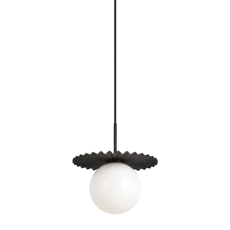 MATTEO, MODERN RUFF PENDANT, PENDANT LIGHT