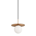 MATTEO, MODERN RUFF PENDANT, PENDANT LIGHT