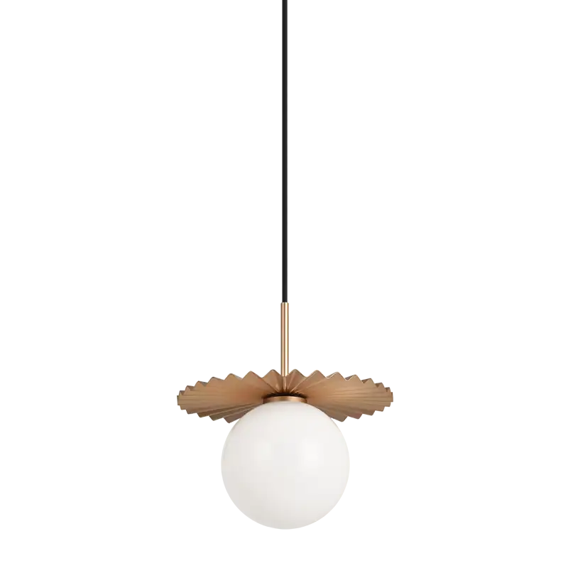 MATTEO, MODERN RUFF PENDANT, PENDANT LIGHT