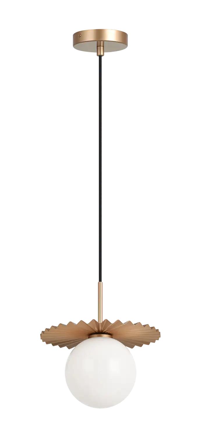 MATTEO, MODERN RUFF PENDANT, PENDANT LIGHT