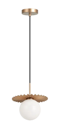 MATTEO, MODERN RUFF PENDANT, PENDANT LIGHT