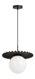 MATTEO, MODERN RUFF PENDANT, PENDANT LIGHT