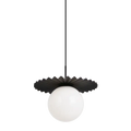 MATTEO, MODERN RUFF PENDANT, PENDANT LIGHT