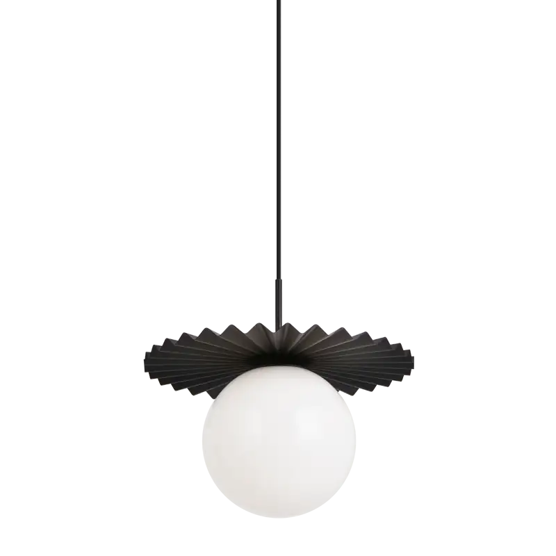 MATTEO, MODERN RUFF PENDANT, PENDANT LIGHT