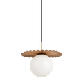 MATTEO, MODERN RUFF PENDANT, PENDANT LIGHT
